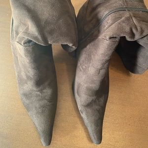 Brown Suede Boots